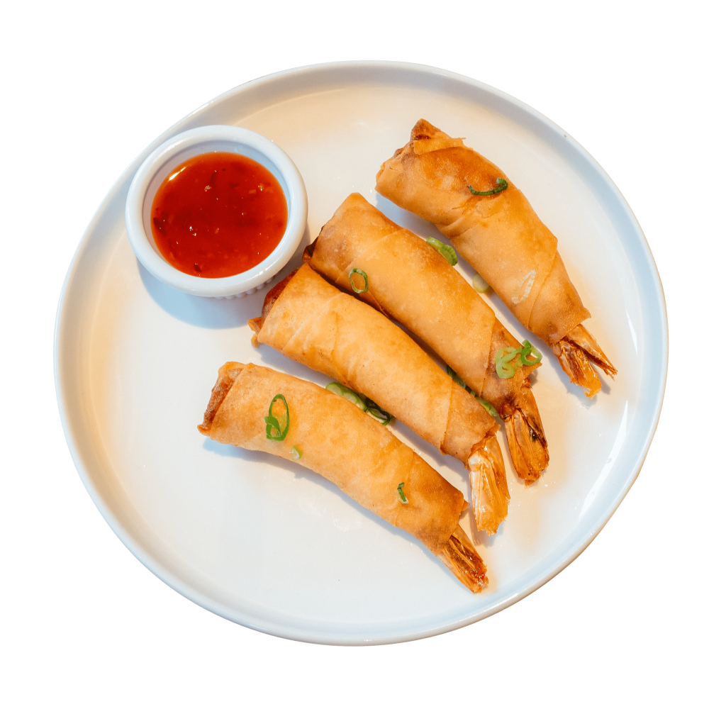 Filo Wrapped King Prawns